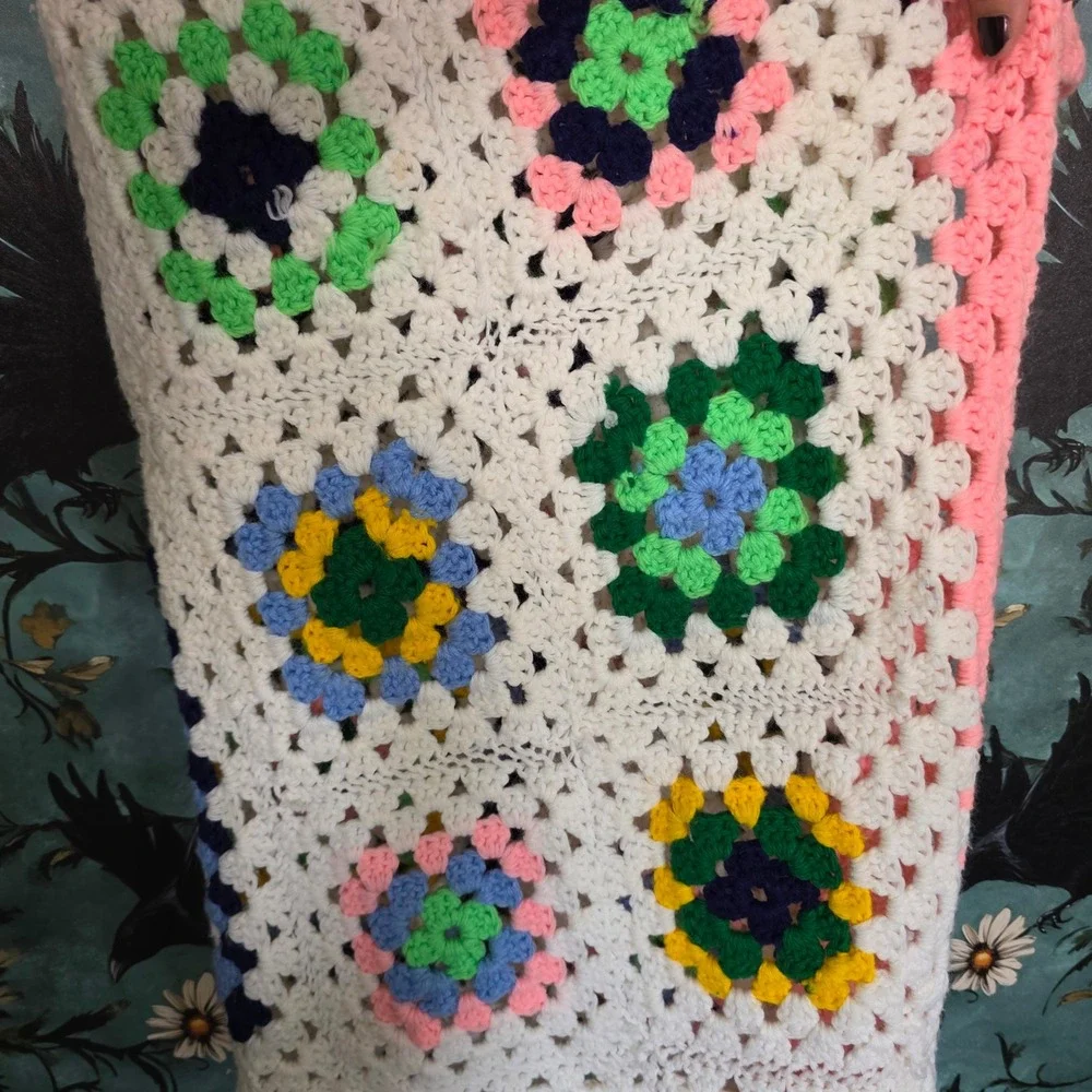 Handmade granny square
